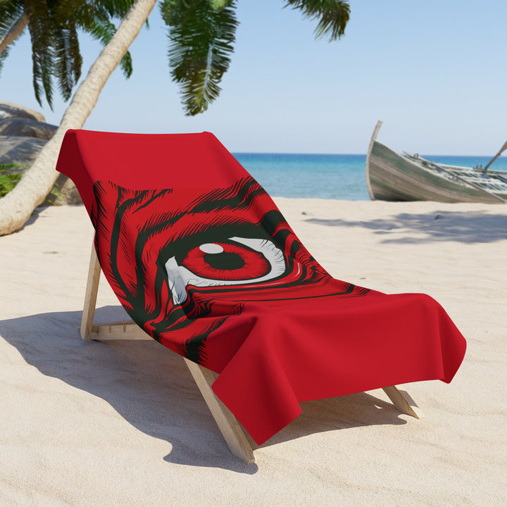 Red Eye Beach Towel