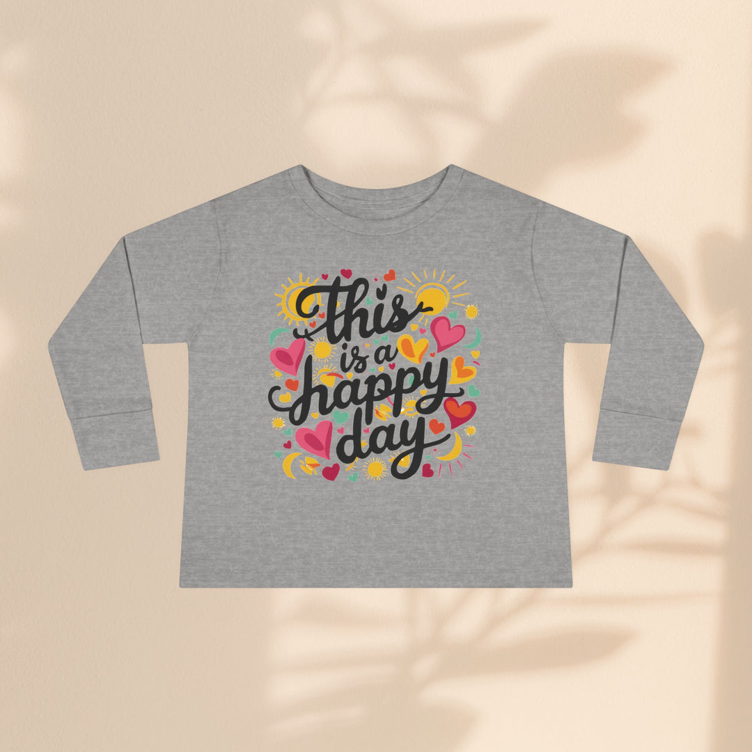 Toddler Long Sleeve Tee - This is a Happy Day