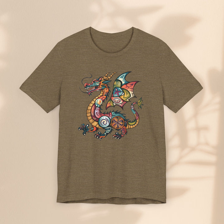 Unisex Jersey T-Shirt - Dragon Crest