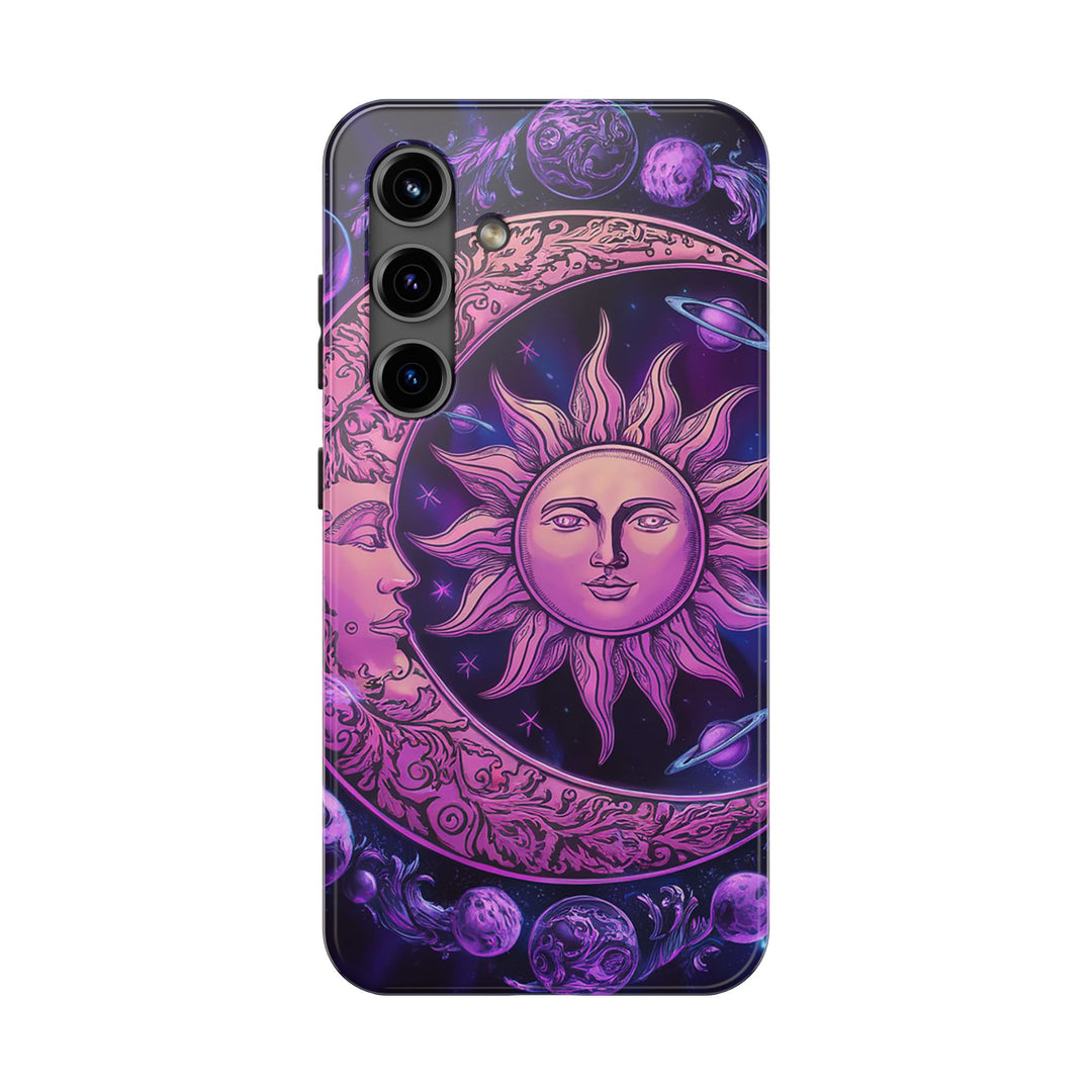 Tough Phone Cases - Purple Moon