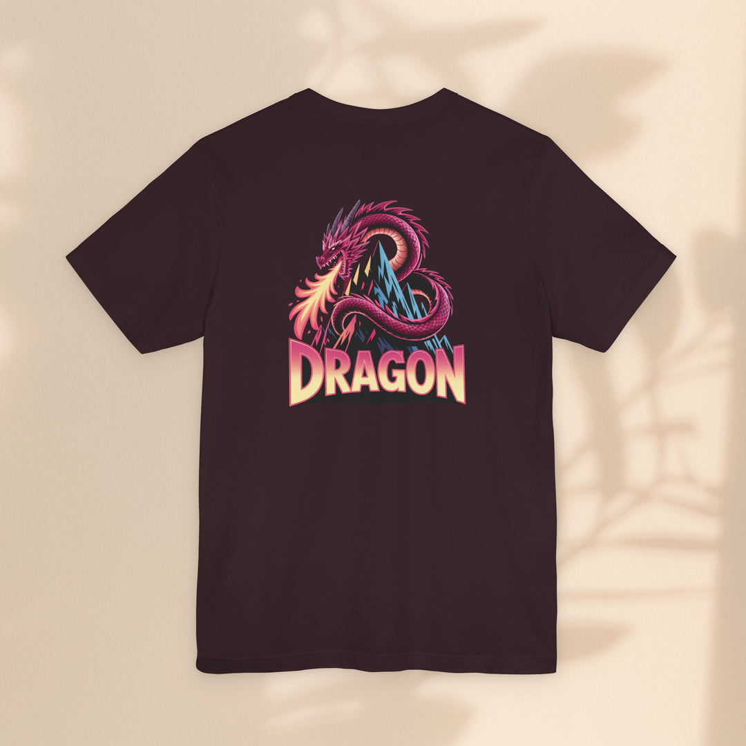 Dragon Graphic Tee, Unisex T-Shirt, Fantasy Shirt, Gift for Gamers, Dragon Lovers Shirt, Casual Wear, Unique Apparel