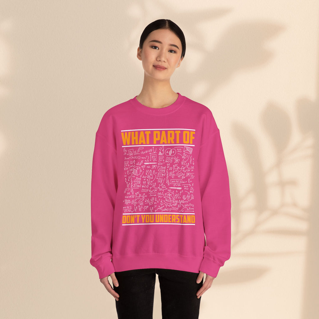 Unisex Heavy Blend™ Crewneck Sweatshirt - For The Math Student or Teacher