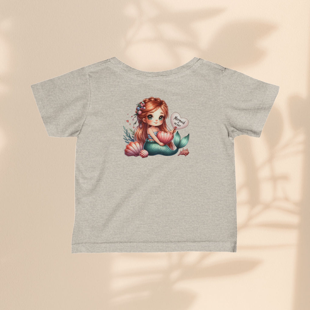 Infant Fine Jersey Tee - Mermaid At Heart