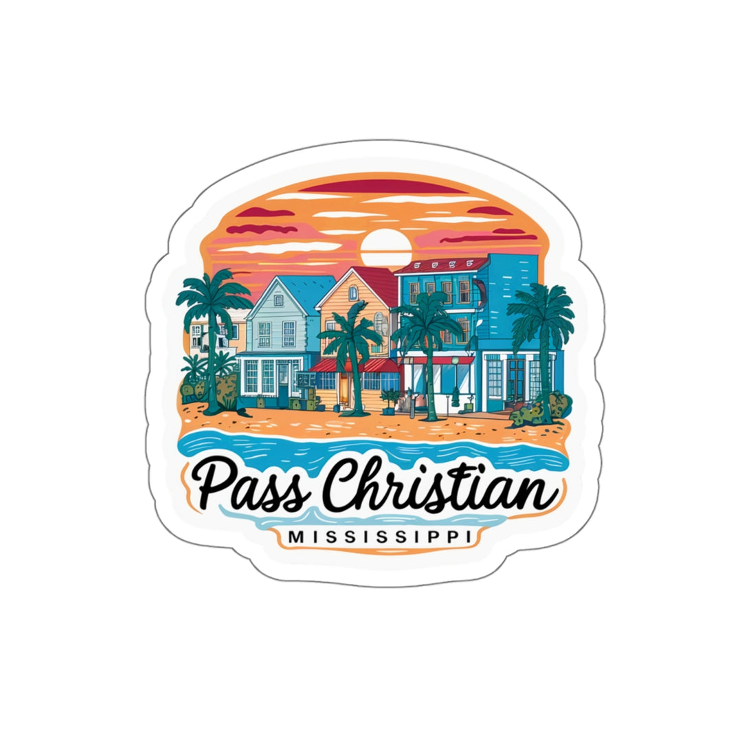 Die-Cut Stickers - Pass Christian Mississippi