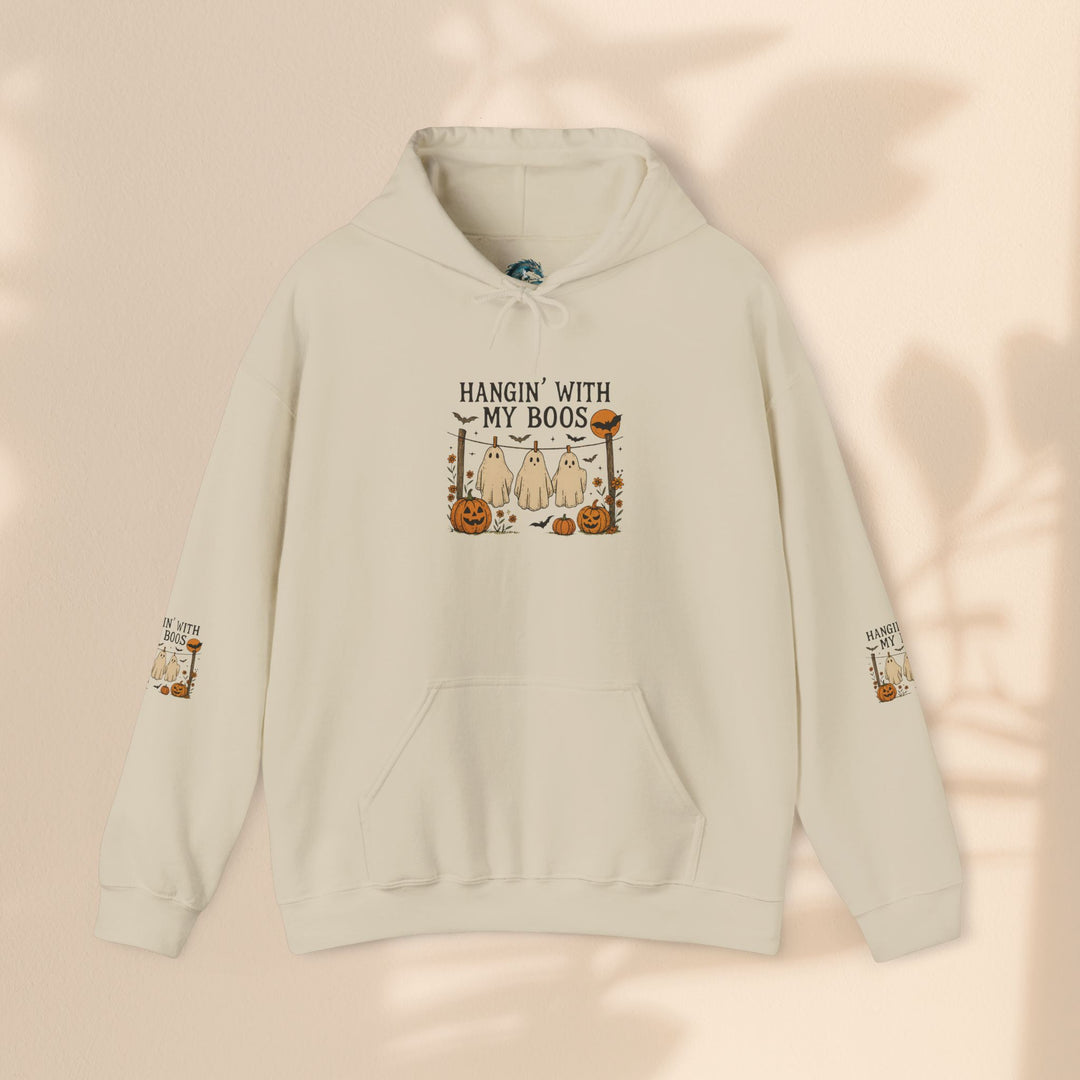 Hanging With My Boos - Halloween Hooded Sweatshirt