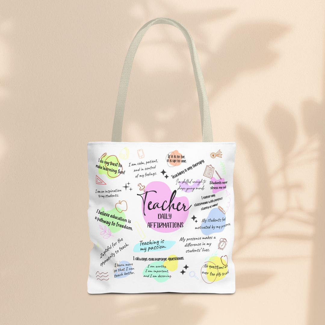 Tote Bag  - Teacher Daily Affirmations