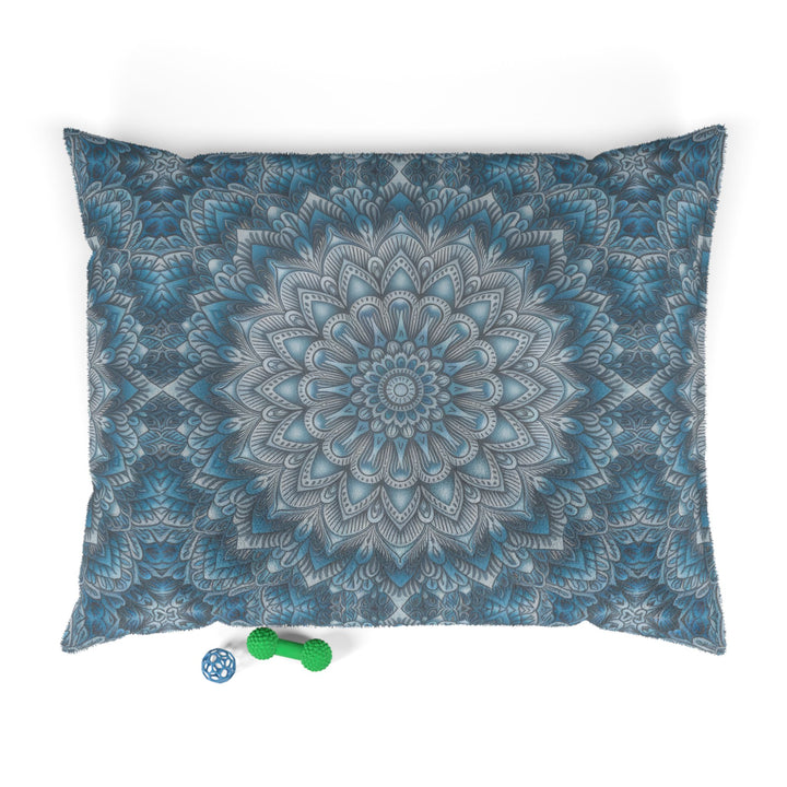 Blue Mandala Pet Bed