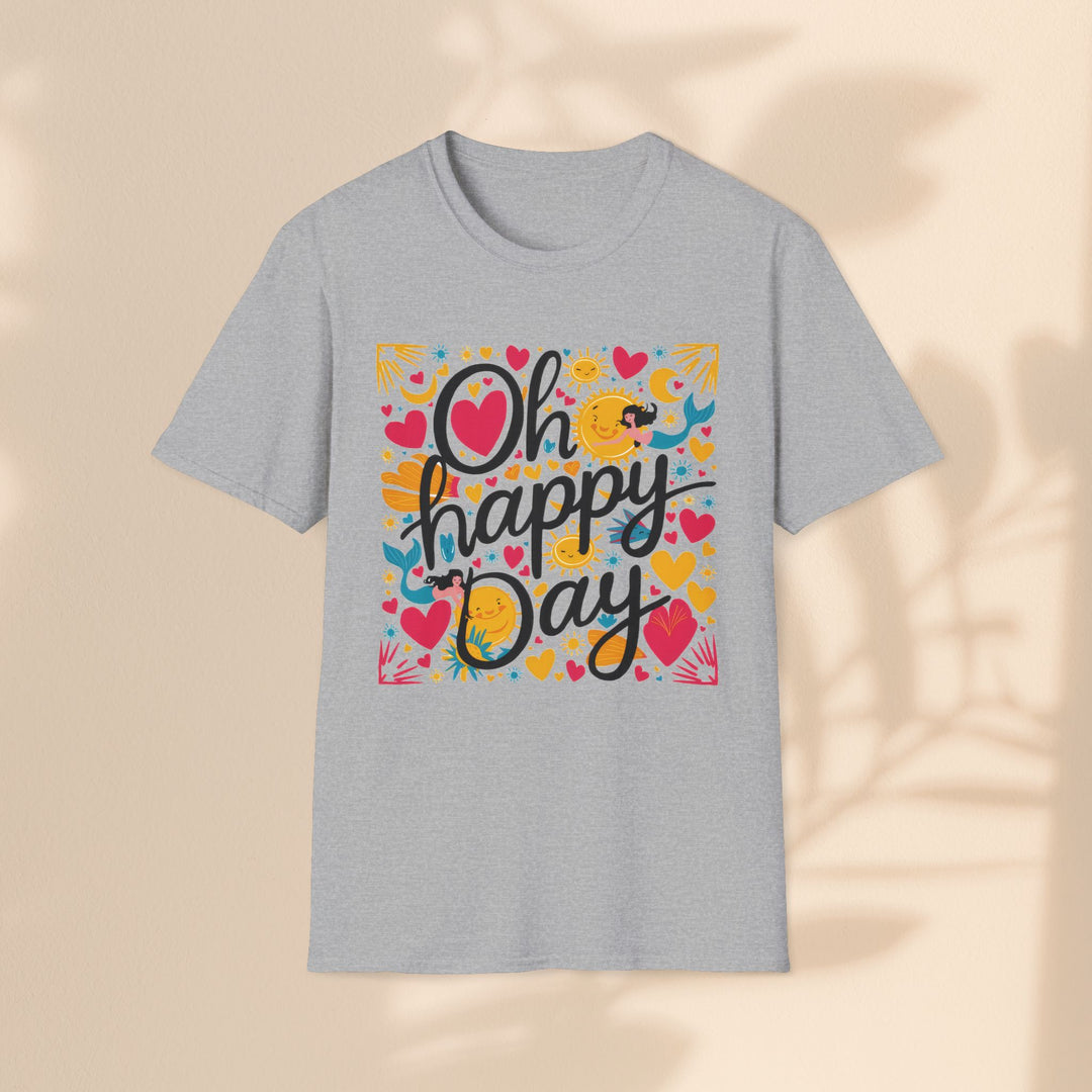 Unisex Softstyle T-Shirt - Oh Happy Day