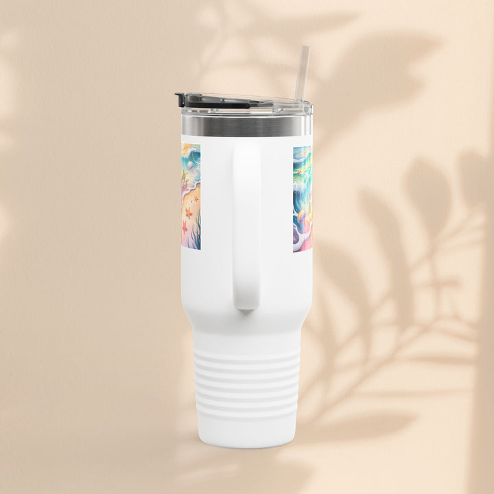 Ocean Vibes Insulated Travel Mug, 40oz