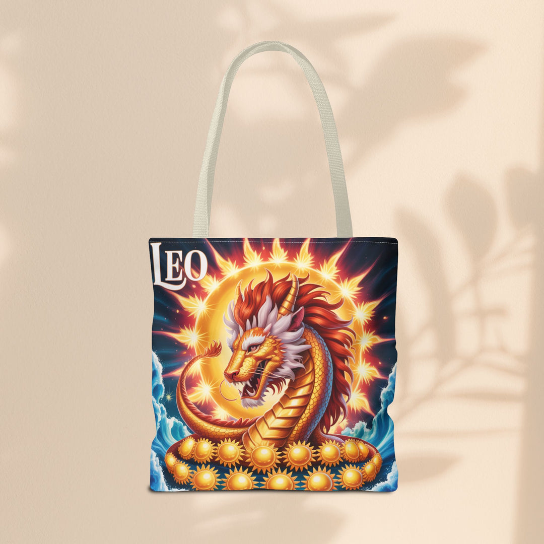 Leo Zodiac Tote Bag, Astrology Bag, Horoscope Tote, Birthday Gift, Festival Bag, Celestial Art Bag