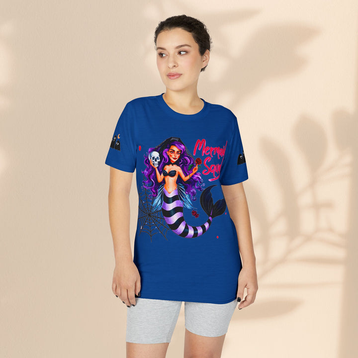 Mermaid Squad Graphic T-Shirt — Halloween Goth Mermaid Tee