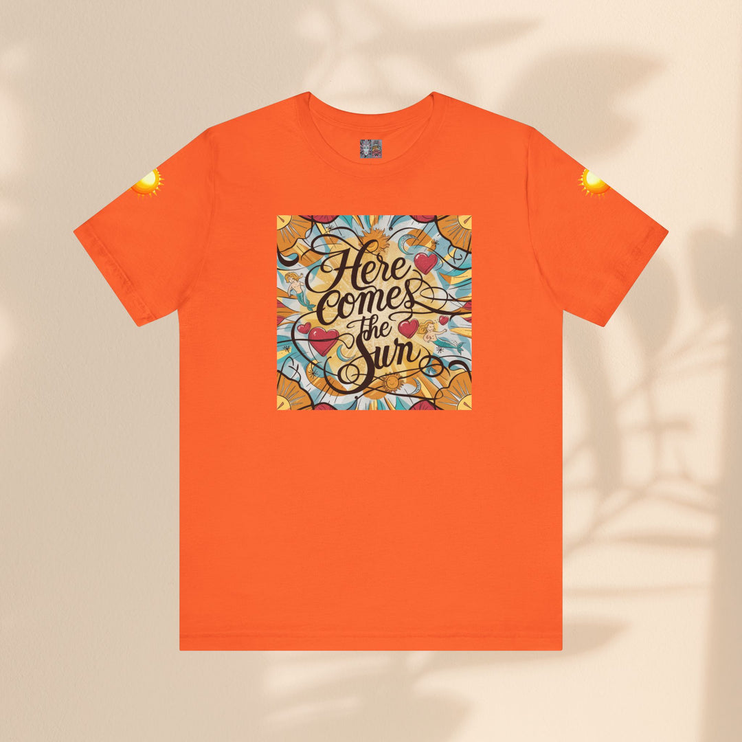 Unisex Jersey Short Sleeve Tee - Here Comes The Sun