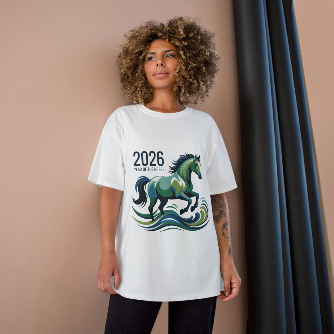 2026 Year of the Horse T-Shirt — Running Horse Graphic