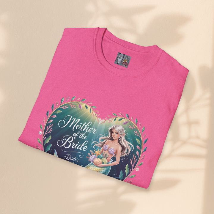 Mother of the Bride Mermaid Unisex Softstyle T-Shirt