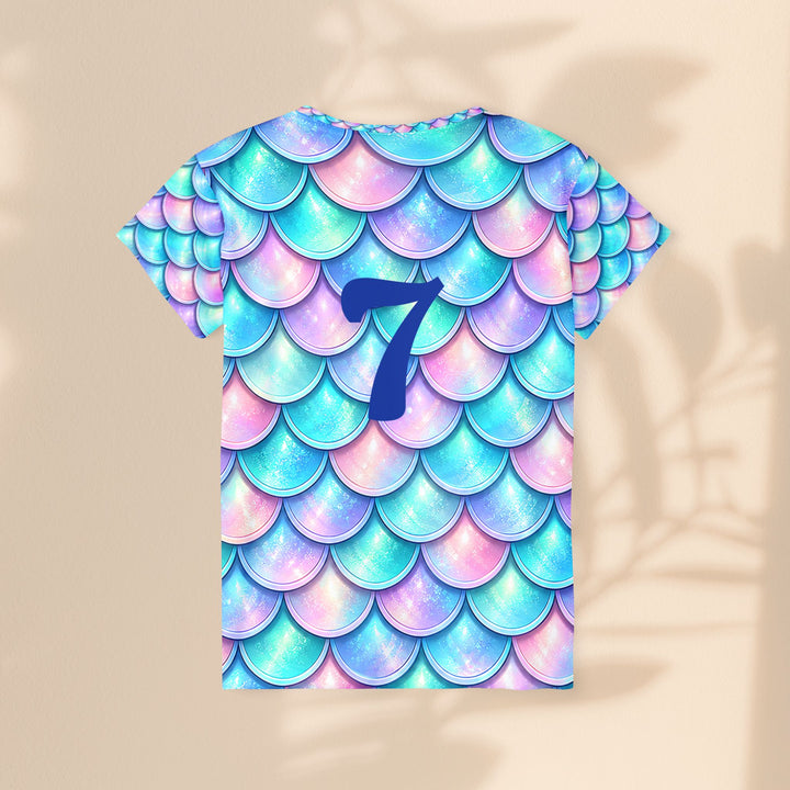 Mermaid Scale Women's Sports Jersey — xs 7