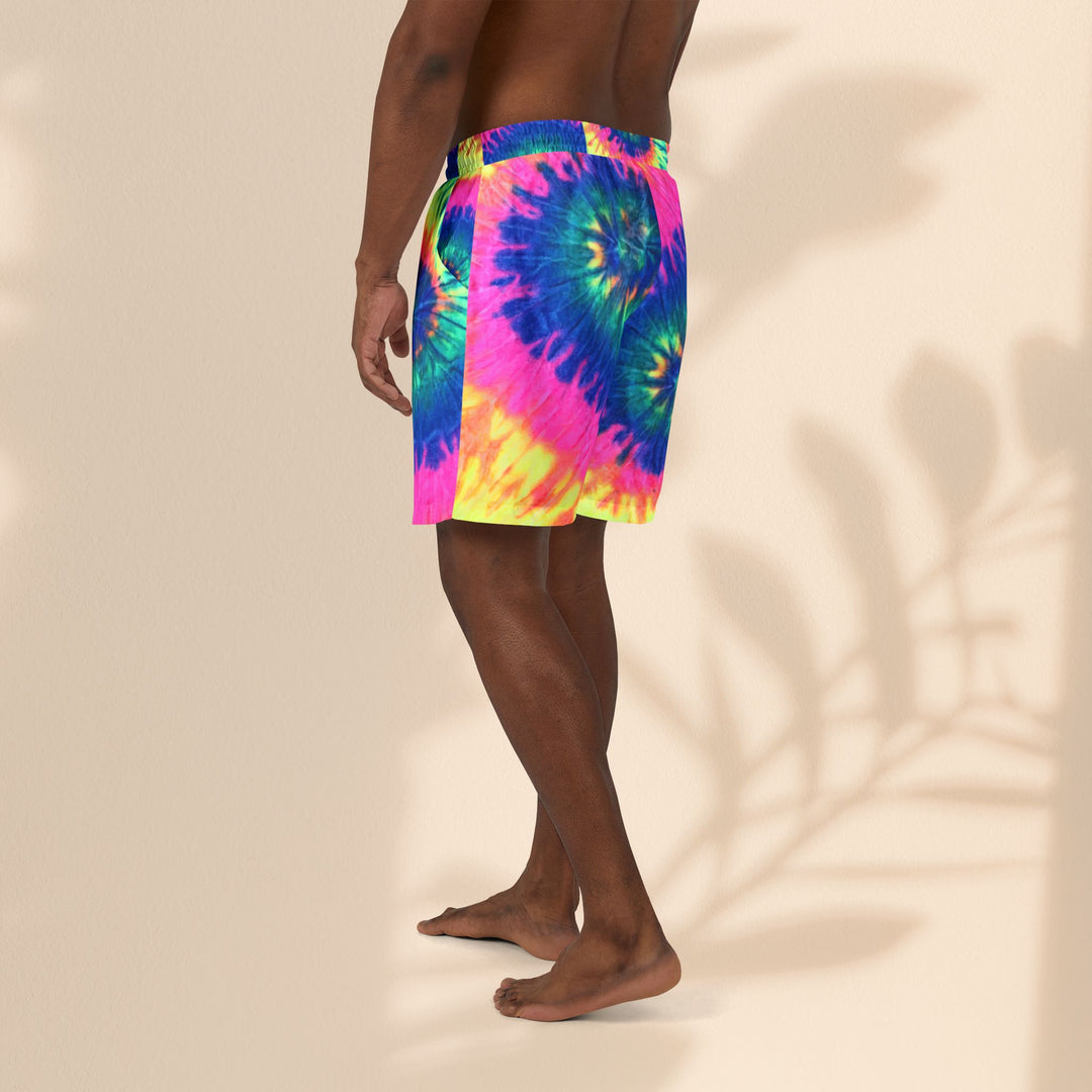 Vibrant Tie-Dye Unisex Swim Shorts - Perfect for Summer Fun!
