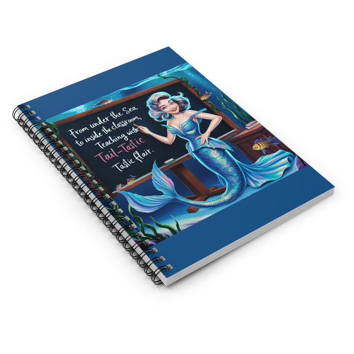 Spiral Notebook - Ruled Line - Fintastic Teacher