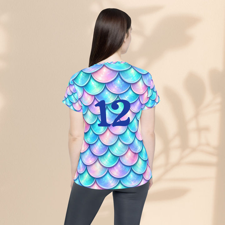 Mermaid Scale Women's Jersey — xs 12
