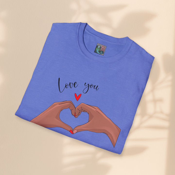 Unisex Softstyle T-Shirt - Love You Heart