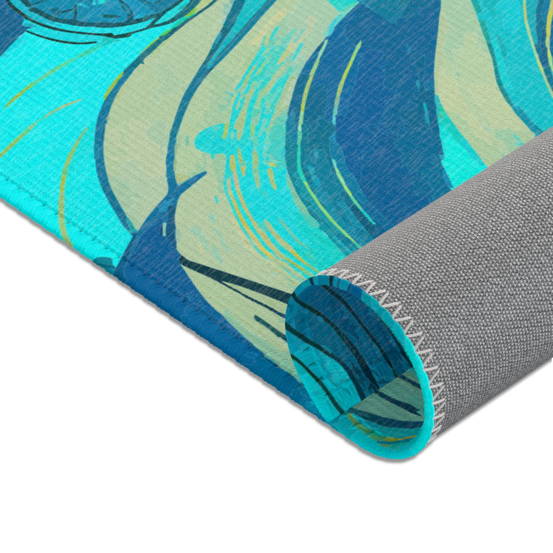 Vibrant Wave Rug for Stylish Serenity