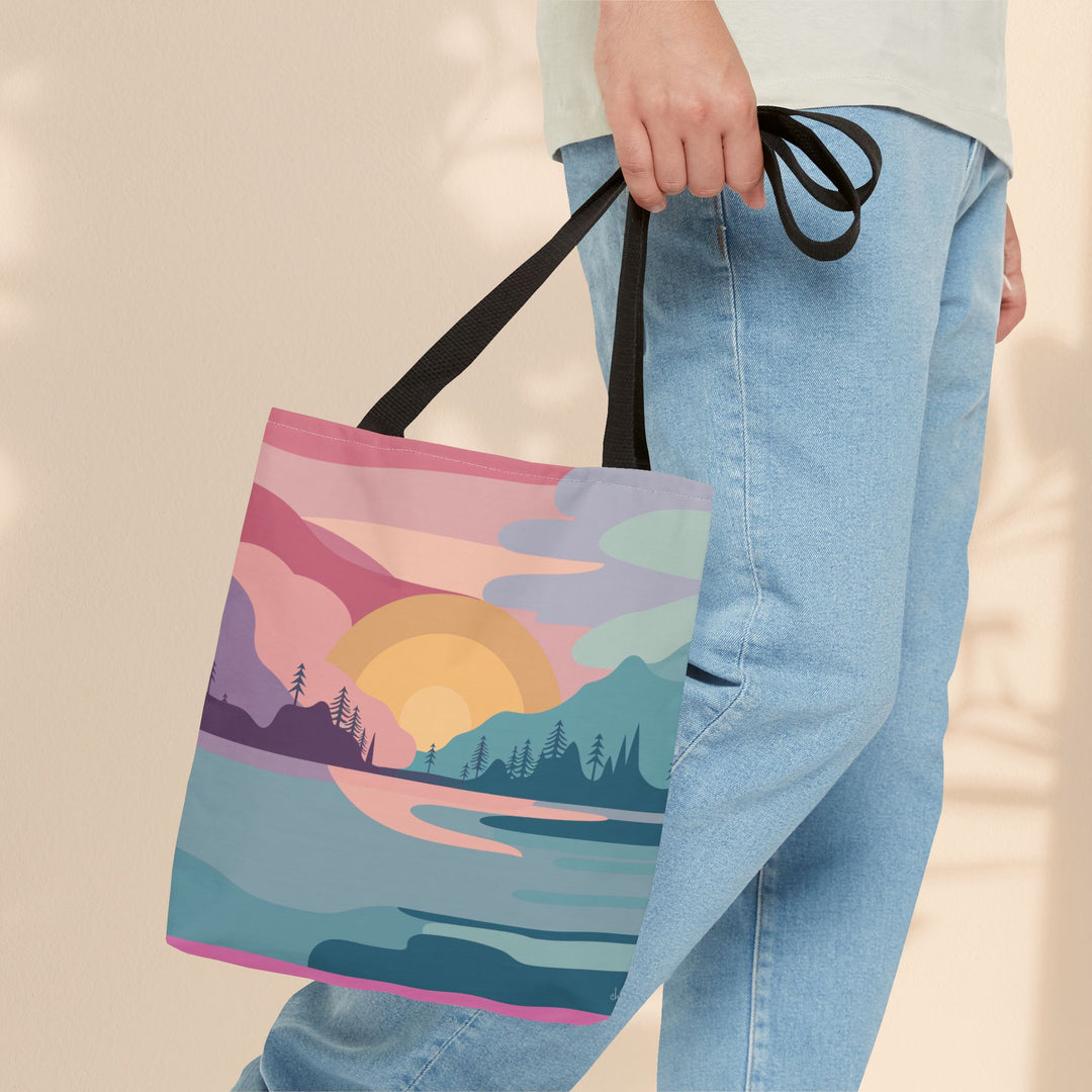 Tote Bag - Pastel Scene