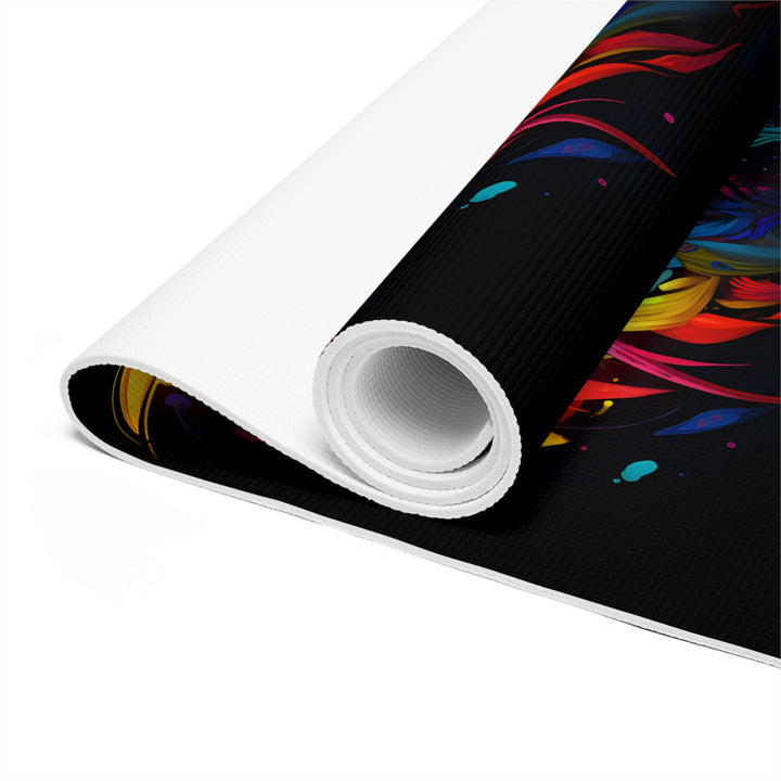 Foam Yoga Mat - Neon Dragon