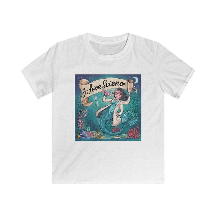 Kids Softstyle Tee - I Love Science