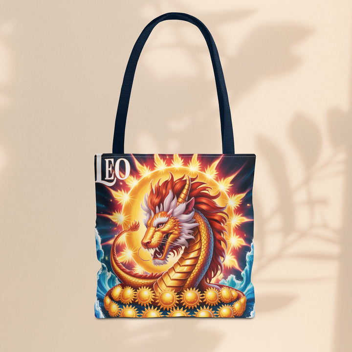 Leo Zodiac Tote Bag, Astrology Bag, Horoscope Tote, Birthday Gift, Festival Bag, Celestial Art Bag