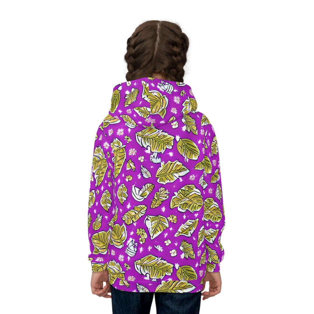 Children's Hoodie (AOP) - Falling Leaves