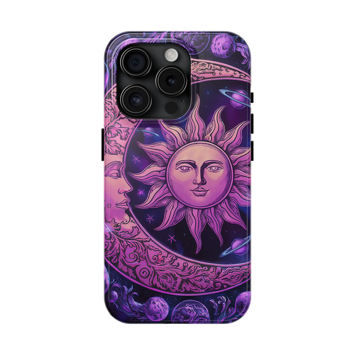 Tough Phone Cases - Purple Moon