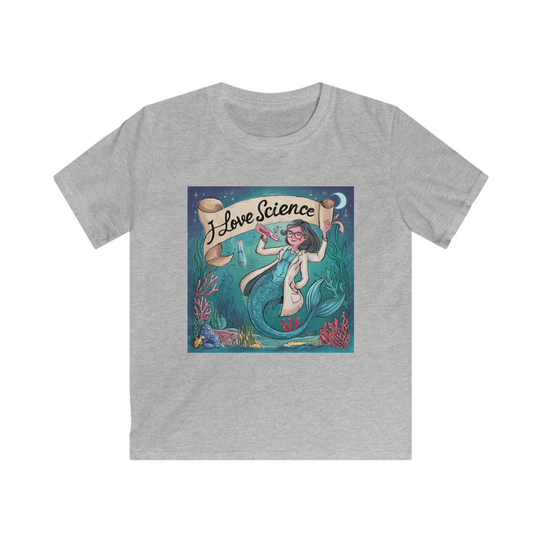 Kids Softstyle Tee - I Love Science