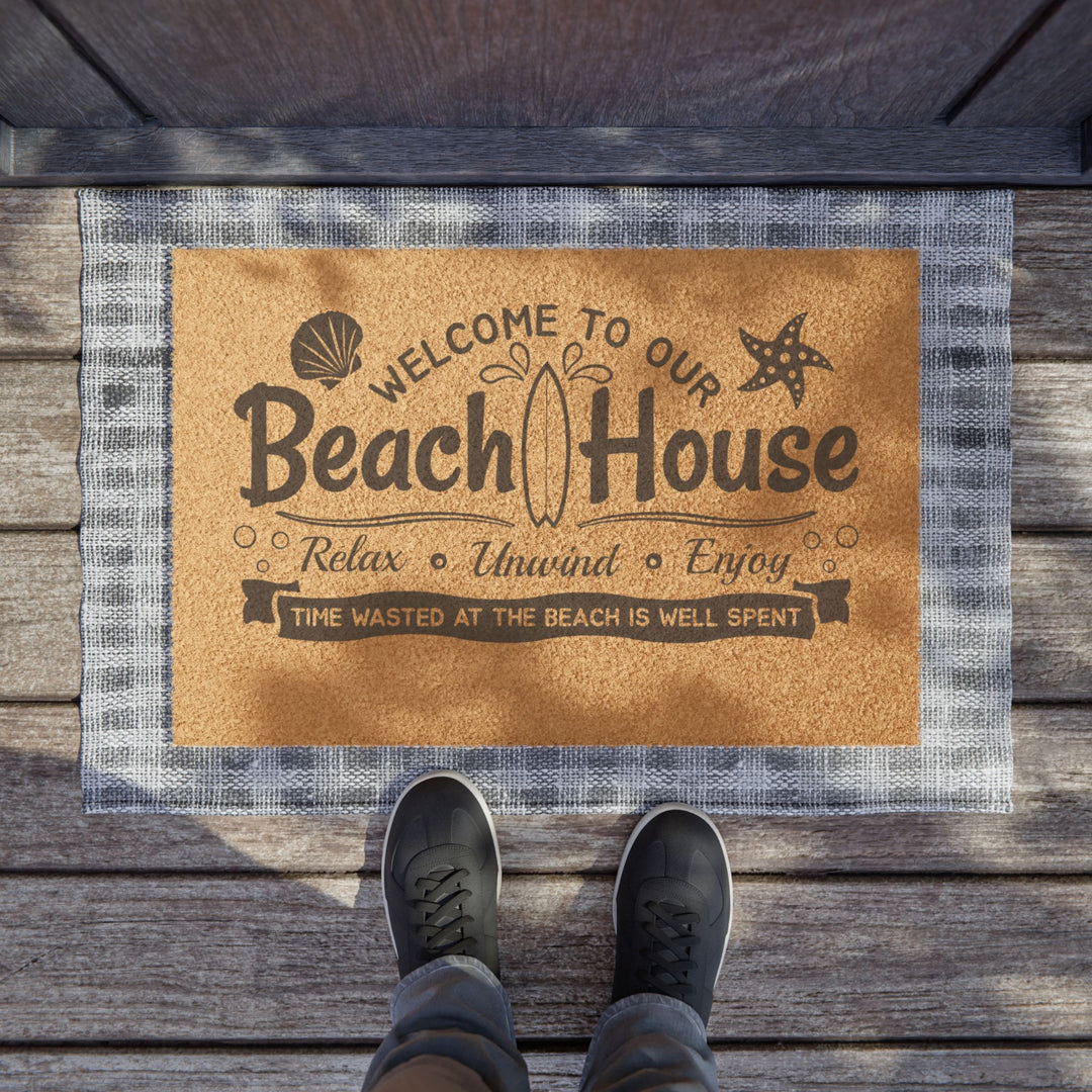 Doormat - Welcome To Our Beach House