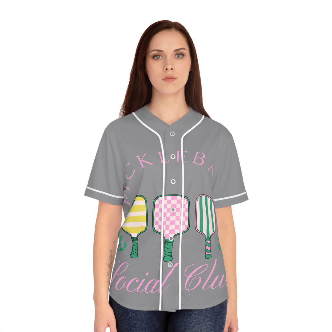 Women's Baseball Jersey - Pickleball Social Club