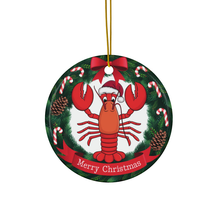 Ceramic Ornament - Lobster Delight