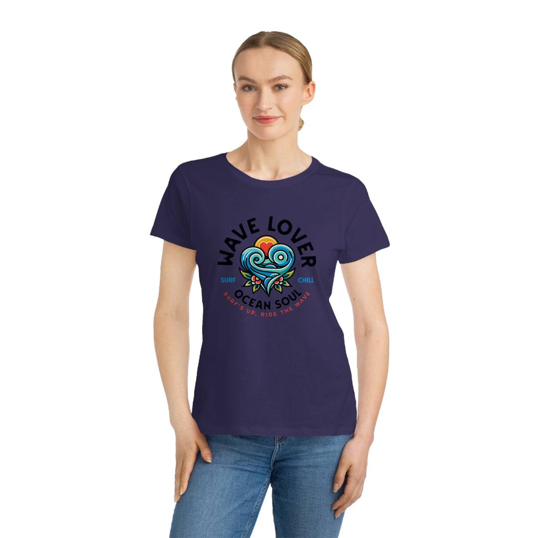 Organic Women's Classic T-Shirt - Wave Lover