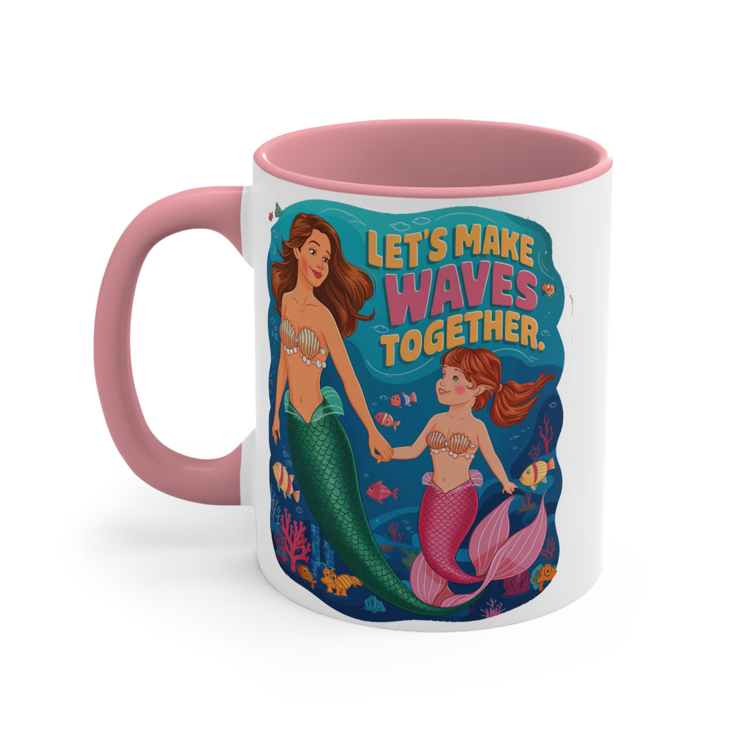 11oz Accent Mug - Make Waves Together