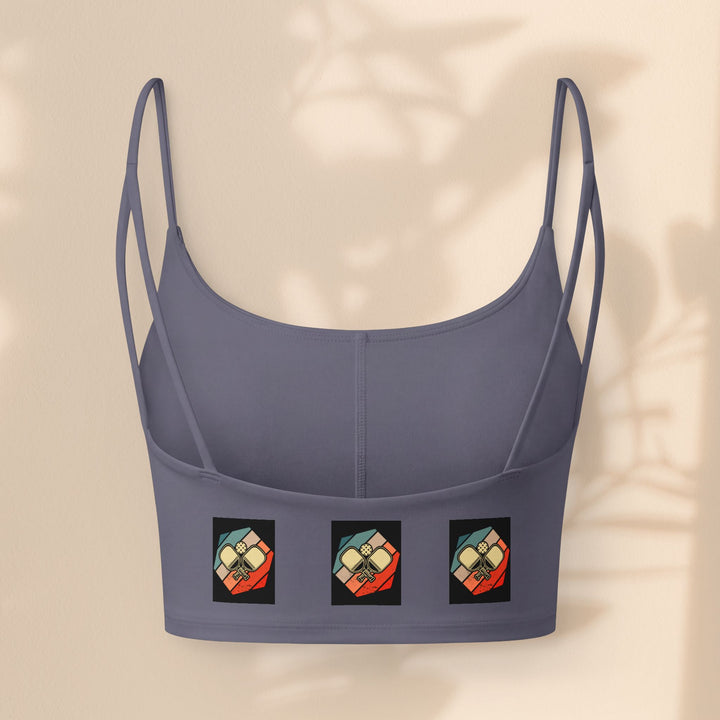 Luxe Crop Bra — Paddleball Bliss