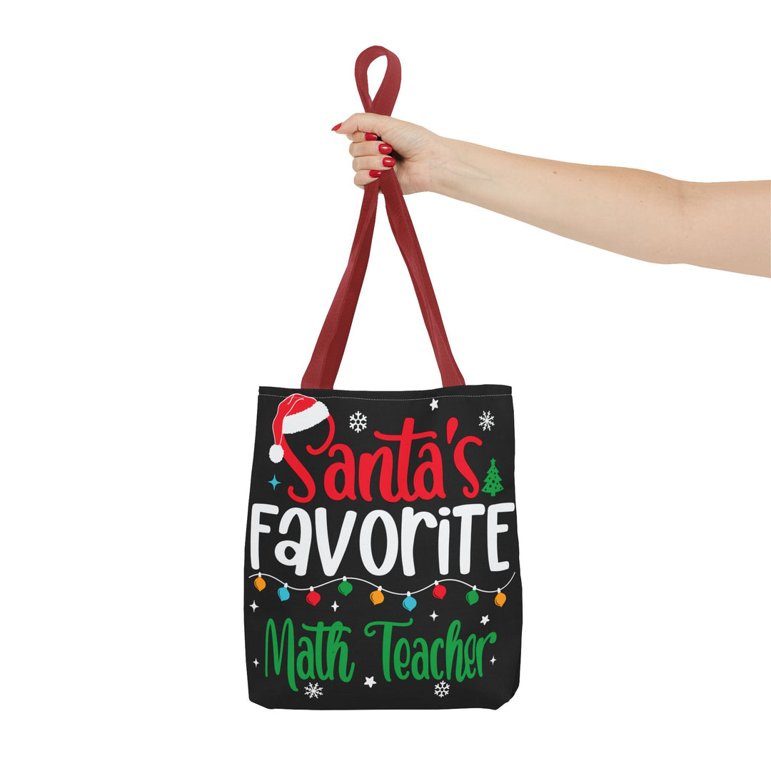 Tote Bag  - Santa's Favorite Math Teacher