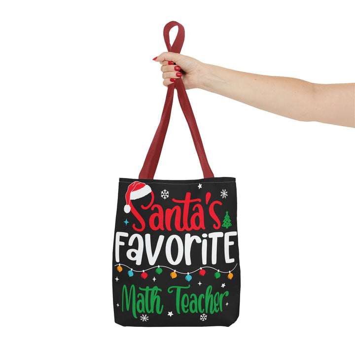 Tote Bag  - Santa's Favorite Math Teacher