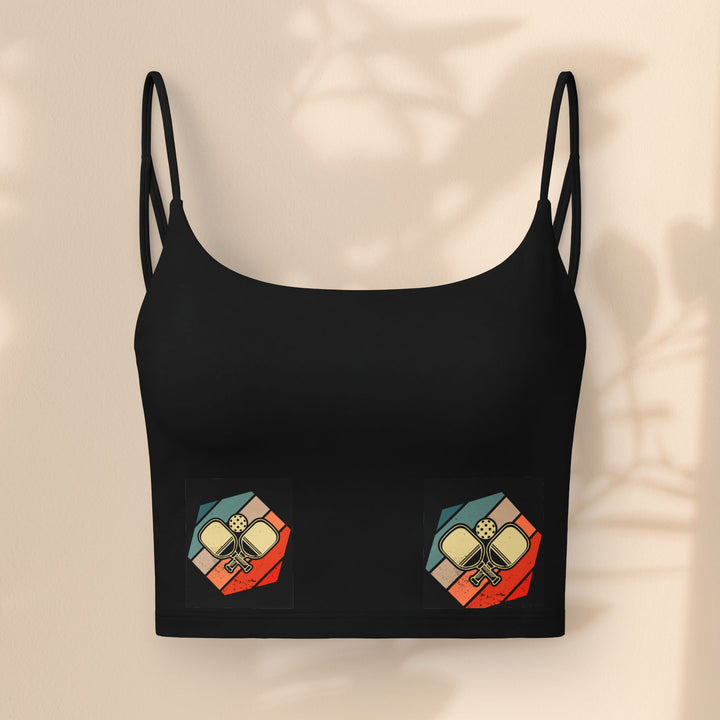 Luxe Crop Bra — Paddleball Bliss