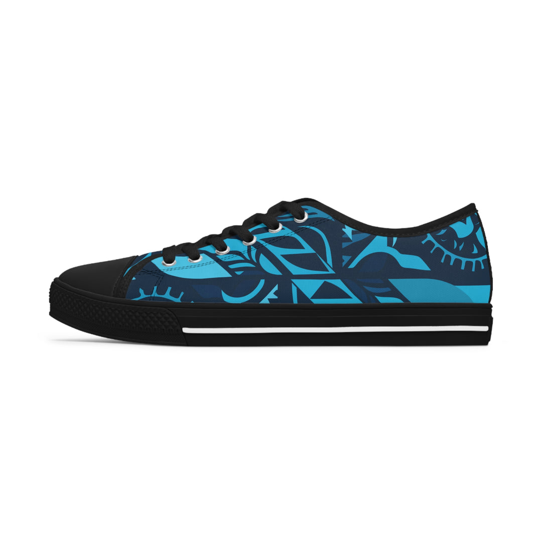 Women's Low Top Sneakers - Tribal Blue