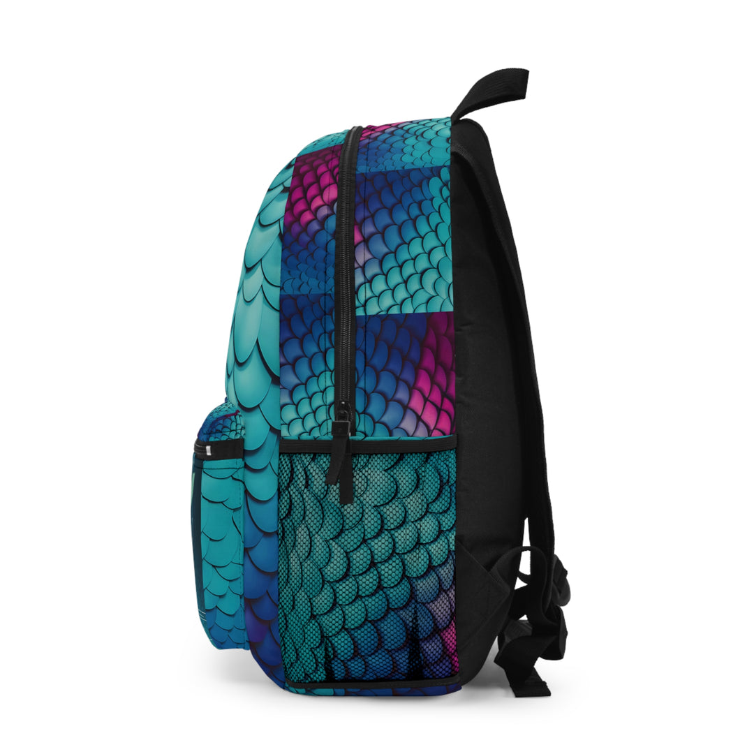 Backpack - Part Time Mermaid with Mermaid Scales