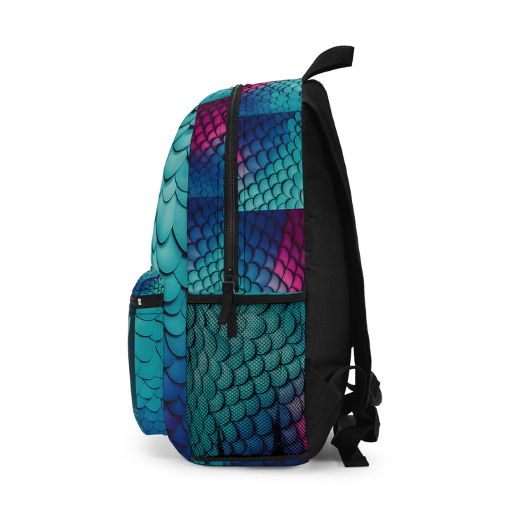 Backpack - Part Time Mermaid with Mermaid Scales