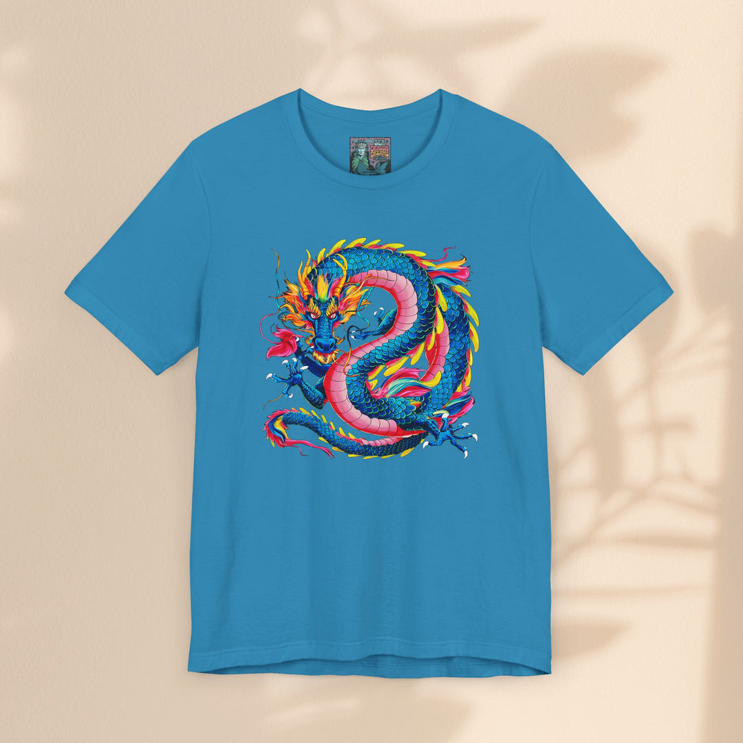 Unisex Jersey Short Sleeve Tee - Groovy Dragon