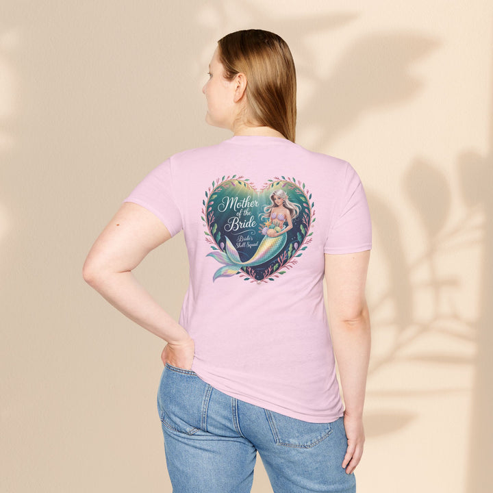 Mother of the Bride Mermaid Unisex Softstyle T-Shirt