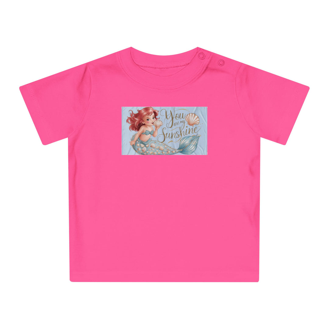 Baby T-Shirt - You Are My Sunshine Mermaid