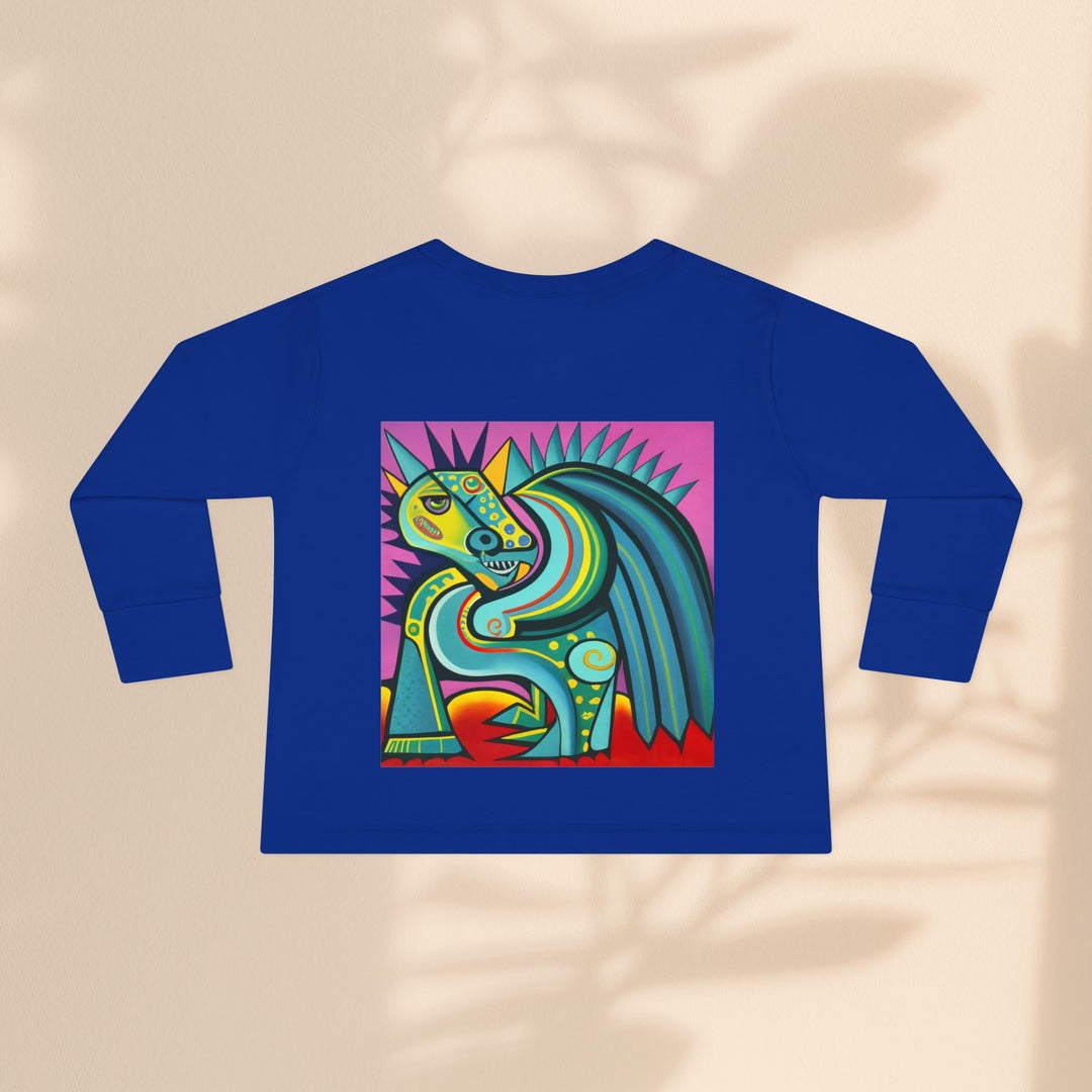 Toddler Long Sleeve Tee - Mod Dragon