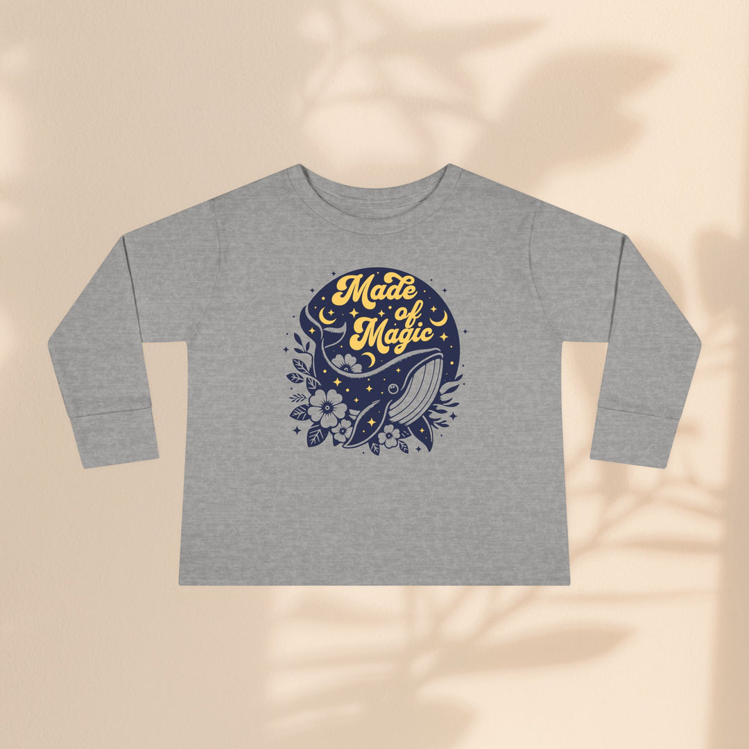 Made of Magic - Toddler Long Sleeve Tee, Kids Clothing