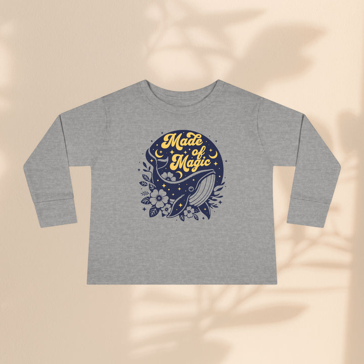 Made of Magic - Toddler Long Sleeve Tee, Kids Clothing