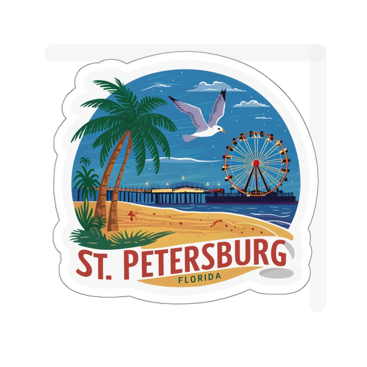 Kiss-Cut Stickers - Saint Petersburg Florida